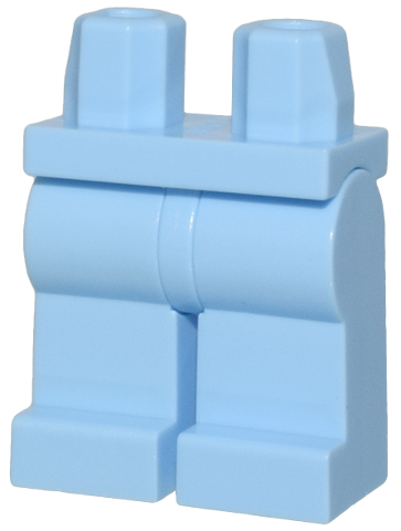 LEGO® los onderdeel Benen in kleur Helder Lichtblauw 970c00