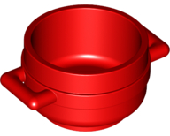 LEGO® los onderdeel Accessoire in kleur Rood 4341