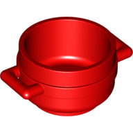 LEGO® los onderdeel Accessoire in kleur Rood 4341