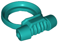 Plaatje in Gallery viewer laden, LEGO® los onderdeel Lijf Accessoire Donker Turkoois 24135