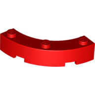 LEGO® los onderdeel Steen Rond in kleur Rood 48092