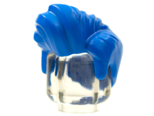 Plaatje in Gallery viewer laden, LEGO® los onderdeel Haar in kleur Blauw 76925