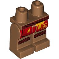 LEGO® onderdeel Benen met Motief Medium Noga 970c00pb1312
