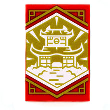 Plaatje in Gallery viewer laden, LEGO® los onderdeel Tegel met Motief Rood 26603pb220