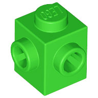 LEGO® los onderdeel Steen Aangepast in kleur Fel Groen 26604