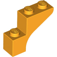 LEGO® los onderdeel Steen Boog Helder Licht Oranje 88292