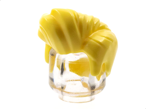 LEGO® los onderdeel Haar in kleur Helder Lichtgeel 76925