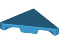 LEGO® los onderdeel Tegel Aangepast Donker Azuurblauw 35787