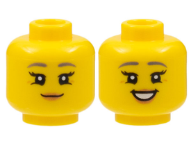 LEGO® los onderdeel Hoofd in kleur Geel 3626cpb2964
