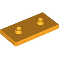 LEGO® onderdeel Plaat Aangepast Helder Licht Oranje 65509