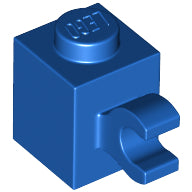 Plaatje in Gallery viewer laden, LEGO® los onderdeel Steen Aangepast in kleur Blauw 60476