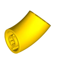LEGO® los onderdeel Steen Rond in kleur Geel 65473