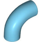 LEGO® los onderdeel Steen Rond Medium Azuurblauw 25214