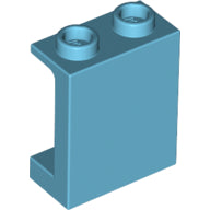Plaatje in Gallery viewer laden, LEGO® los onderdeel Paneel in kleur Medium Azuurblauw 87552