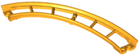LEGO® los onderdeel Rails in kleur Helder Licht Oranje 80566