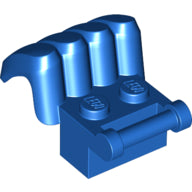 LEGO® los onderdeel Steen Aangepast in kleur Blauw 80488