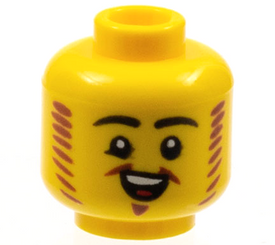 LEGO® los onderdeel Hoofd in kleur Geel 3626cpb2939