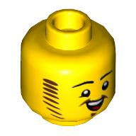 LEGO® los onderdeel Hoofd in kleur Geel 3626cpb2939
