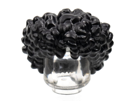 LEGO® los onderdeel Haar in kleur Zwart 80911