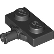 LEGO® los onderdeel Plaat Aangepast in kleur Zwart 66897