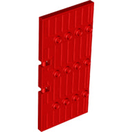LEGO® los onderdeel Deur in kleur Rood 87601