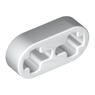 Plaatje in Gallery viewer laden, LEGO® los onderdeel Technische Hefbalk in kleur Wit 41677