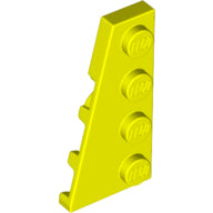 Plaatje in Gallery viewer laden, LEGO® los onderdeel Wig Plaat in kleur Neon geel 41770