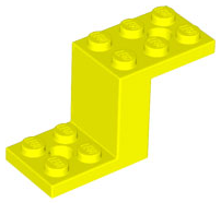 Plaatje in Gallery viewer laden, LEGO® los onderdeel Beugel in kleur Neon geel 76766
