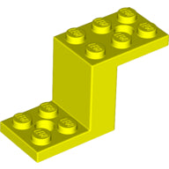 LEGO® los onderdeel Beugel in kleur Neon geel 76766