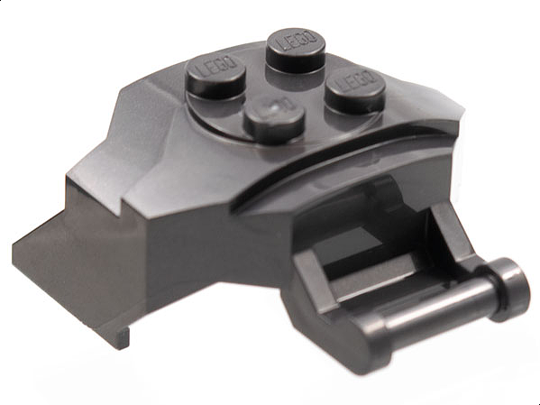 LEGO® los onderdeel Cockpit in kleur Parel Donkergrijs 79896