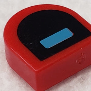 LEGO® los onderdeel Tegel Rond met Motief Rood 24246pb037