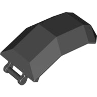 LEGO® los onderdeel Voorruit in kleur Zwart 11289