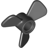 LEGO® los onderdeel Propellor in kleur Zwart 65768