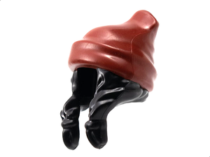 LEGO® los onderdeel Haar in kleur Zwart 52686pb04