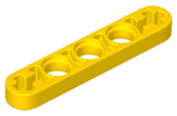 LEGO® los onderdeel Technische Hefbalk in kleur Geel 11478