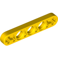 LEGO® los onderdeel Technische Hefbalk in kleur Geel 11478