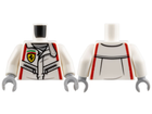 LEGO® los onderdeel Lijf met Motief Wit 973pb4664c01