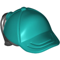 Plaatje in Gallery viewer laden, LEGO® los onderdeel Haar in kleur Zwart 35660pb08
