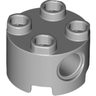 LEGO® los onderdeel Steen Rond Licht Blauwachtig Grijs 17485