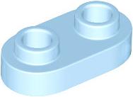 LEGO® los onderdeel Plaat Rond Helder Lichtblauw 35480