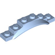 LEGO® los onderdeel Spatbord Helder Lichtblauw 62361