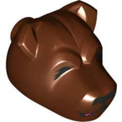 LEGO® Dier Onderdelen met Motief Roodachtig Bruin 78536pb01