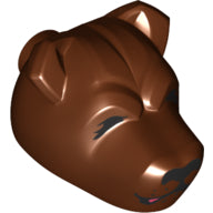 LEGO® Dier Onderdelen met Motief Roodachtig Bruin 78536pb01