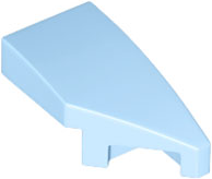 LEGO® los onderdeel Wig in kleur Helder Lichtblauw 29119