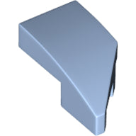 Plaatje in Gallery viewer laden, LEGO® los onderdeel Wig in kleur Helder Lichtblauw 29120
