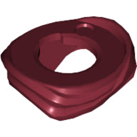 Plaatje in Gallery viewer laden, LEGO® los onderdeel Lijf Accessoire Donkerrood 34685