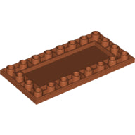 Plaatje in Gallery viewer laden, LEGO® los onderdeel Tegel Aangepast Donker Oranje 83496