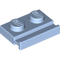 LEGO® los onderdeel Plaat Aangepast Helder Lichtblauw 32028