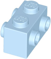 LEGO® los onderdeel Steen Aangepast Helder Lichtblauw 52107