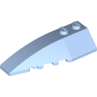 LEGO® los onderdeel Wig in kleur Helder Lichtblauw 41748
